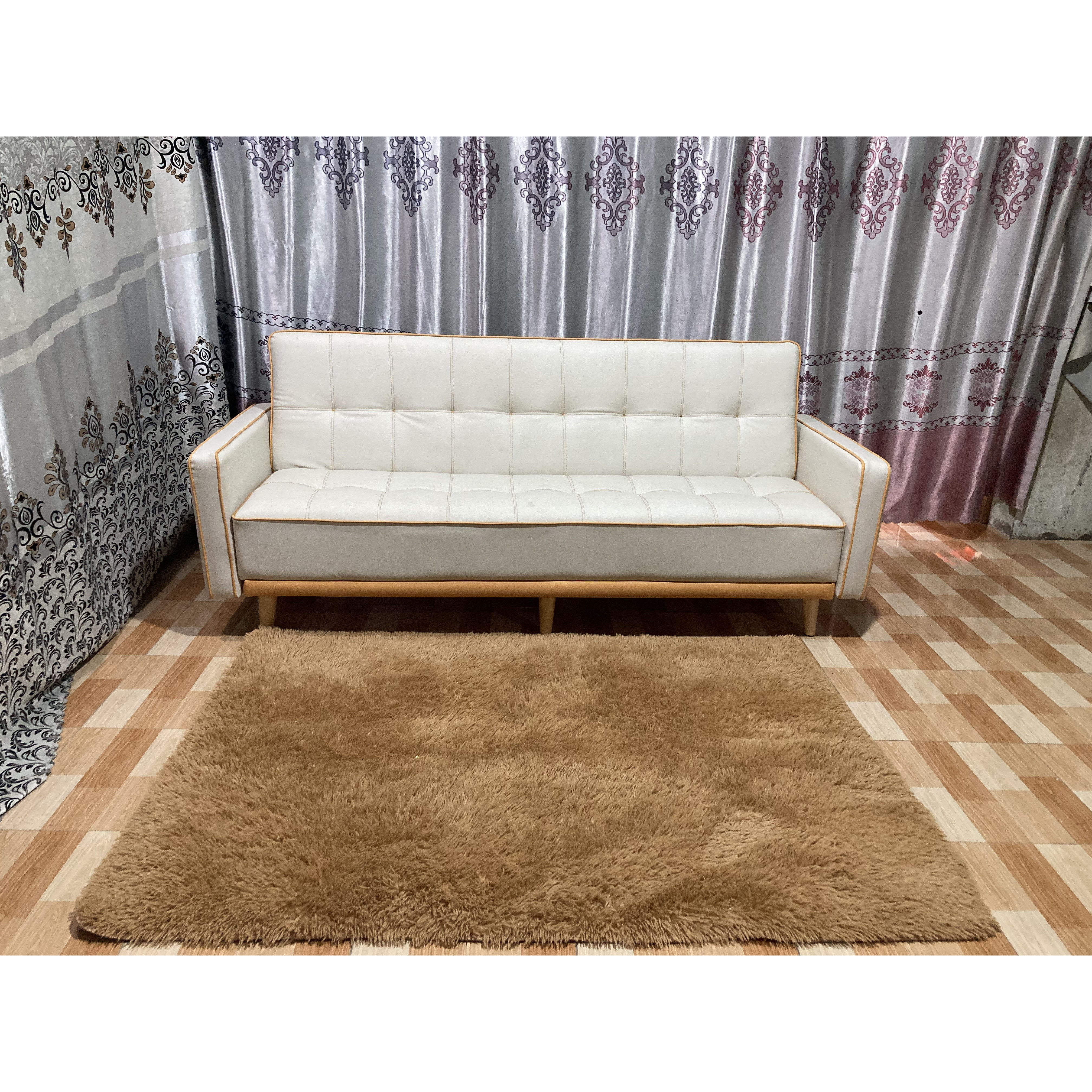 sofa giường bật ,đa năng có tay vịn ,.