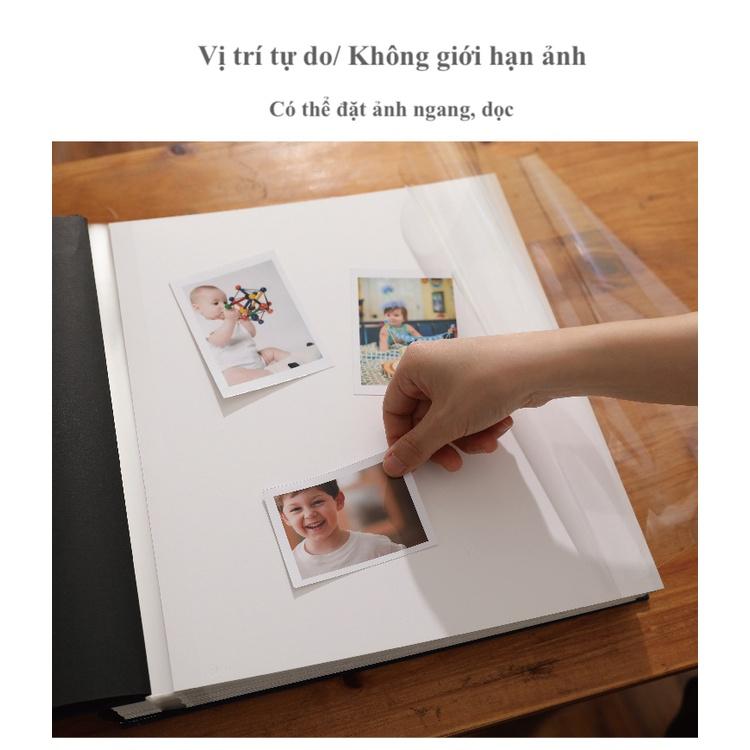 Album ảnh DIY chứa 200-500 ảnh các size lưu lại quá trình phát triển của trẻ, album tự thiết kế với nhiều quà tặng kèm