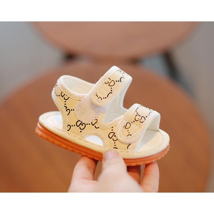 Sandal tập đi cho bé trai phong cách thể thao năng động có còi kêu