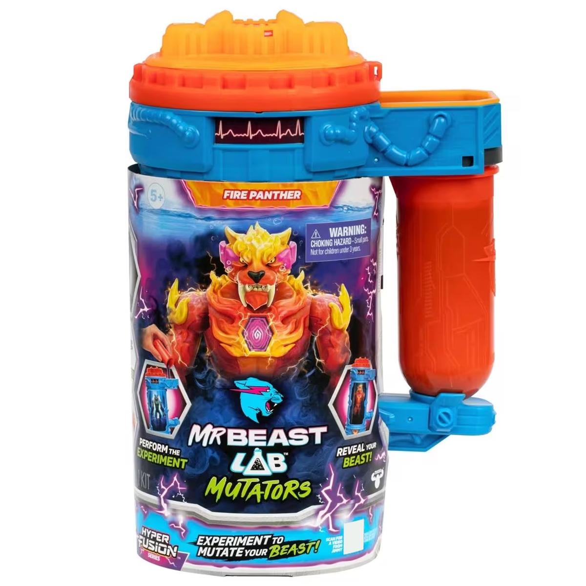 Đồ Chơi Buồng Đột Biến - Quái Thú Báo Lửa - MrBeast Lab 25009