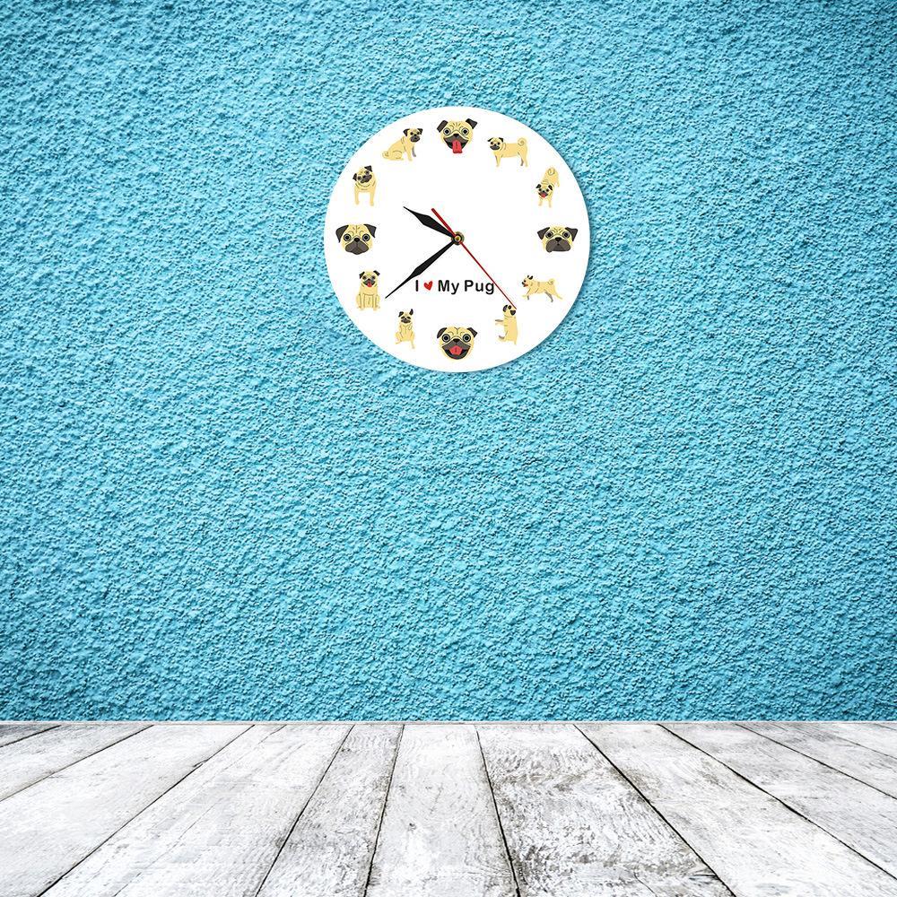 Wall Clock Cartoon Quiet Decorative Clock 12 inch for Kitchen
