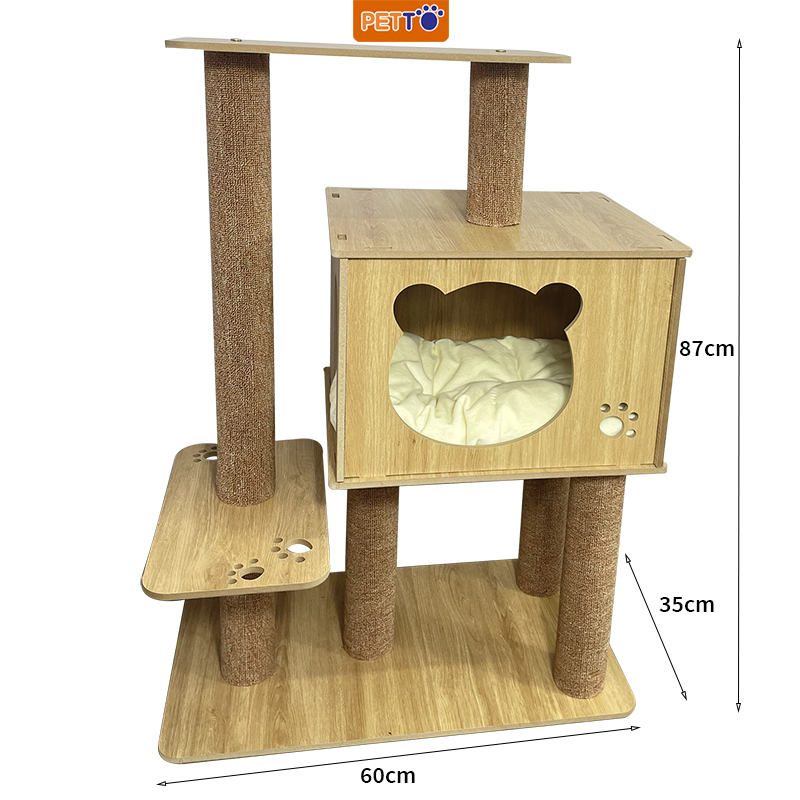 Nhà cây cho mèo Độc Đáo CT016