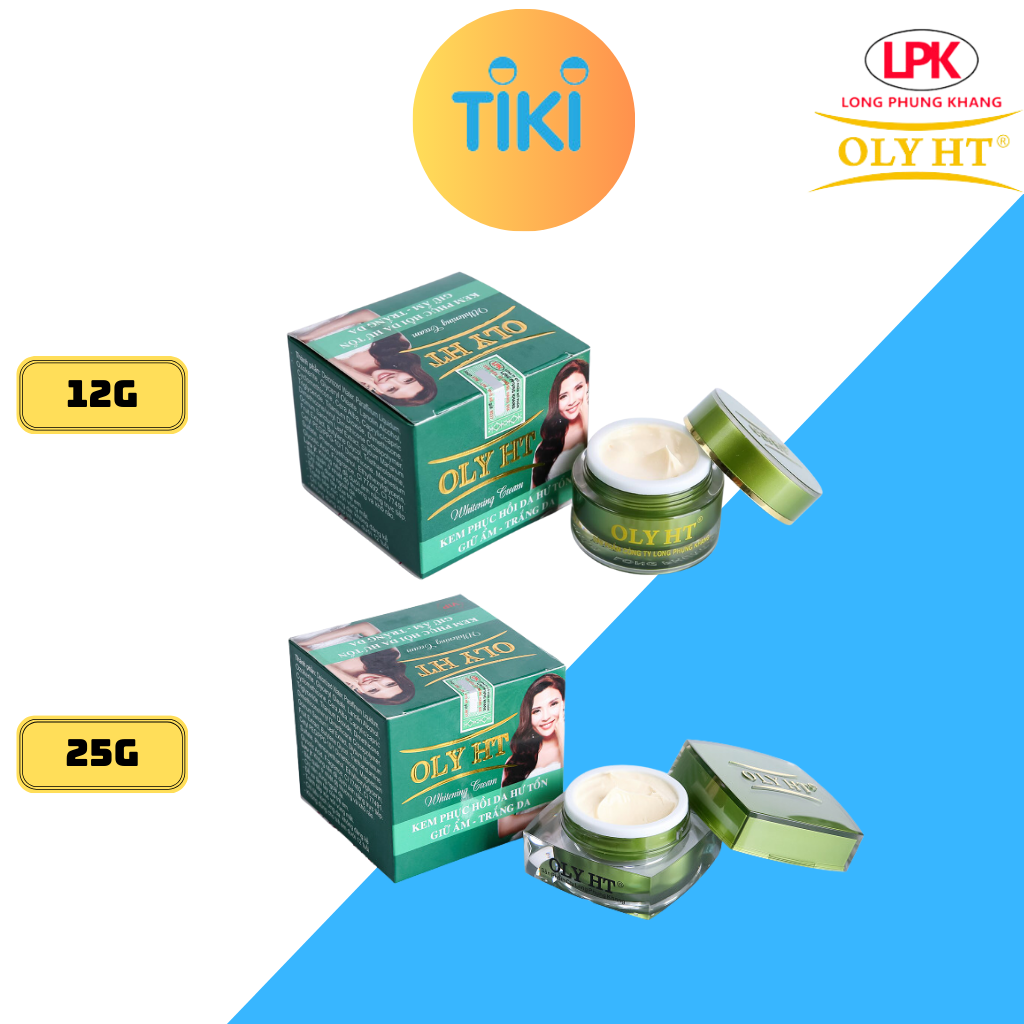 Kem Phục Hồi - Giữ Ẩm - Trắng Da & Chống Nắng OLY HT Chính Hãng 12g & 25g LPK