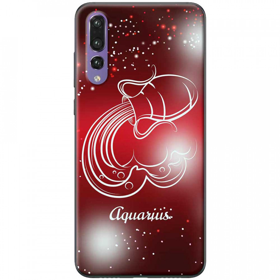 Ốp lưng  dành cho Huawei P20 Pro mẫu Cung hoàng đạo Aquarius