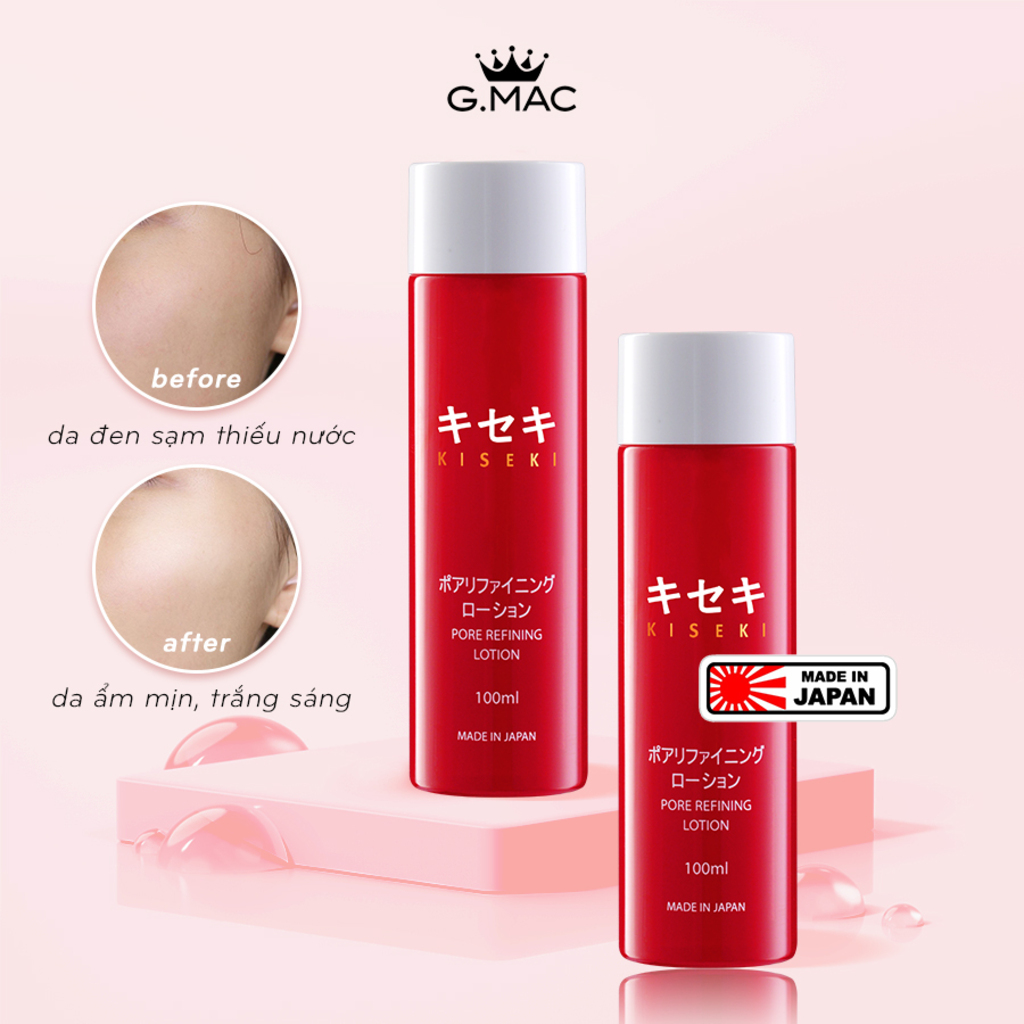 Nước Hoa Hồng Kiseki Pore Refining Lotion (100ml)