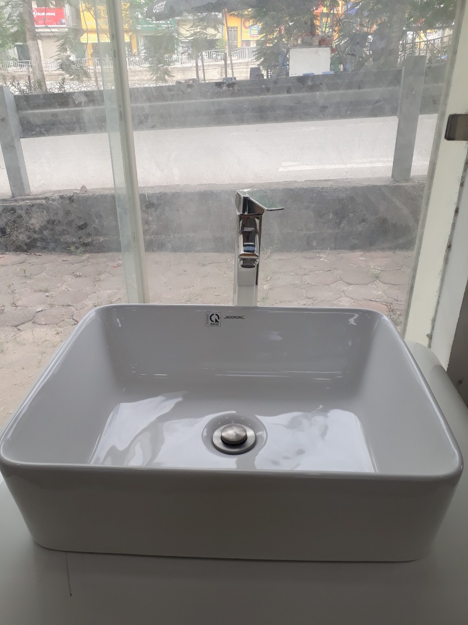 CHẬU LAVABO BÀN ĐÁ