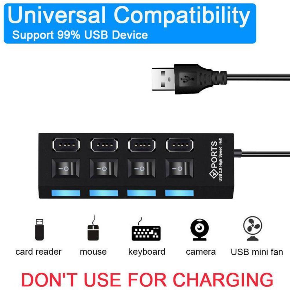 Bộ Hub Chia Nhiều Cổng Usb Tốc Độ Cao Tiện Dụng