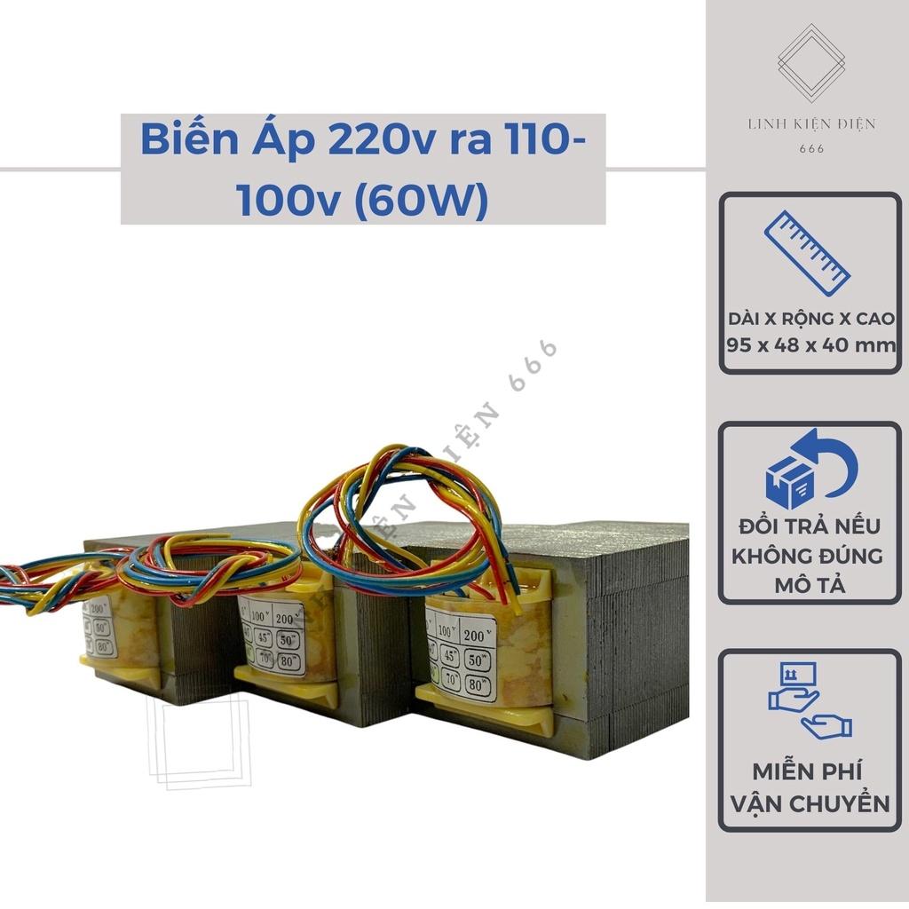 Biến Áp 220v Ra 110v 45w - 60w 100% Dây Đồng Máy Biến Áp Đổi Nguồn