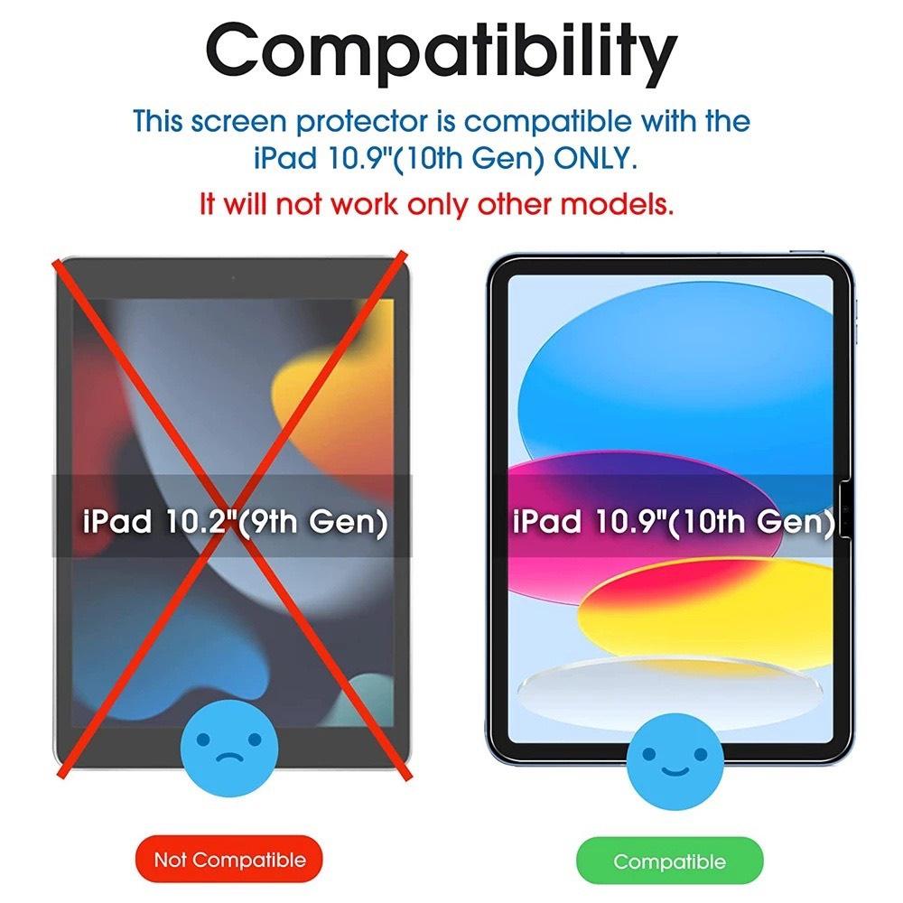 Kính cường lực cho iPad 10, Gen 10 10.9 inch 2022 chống trầy xước bảo vệ màn hình