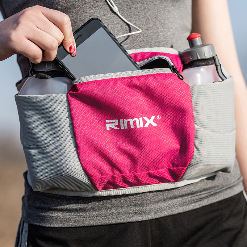 Đai Đeo Hông Chạy Bộ Rimix Chống Nước Size Dung Tích Lớn Tiện Ích Có Thể Để Nhiều Vật Dụng - Hàng chính hãng BORO SPORT