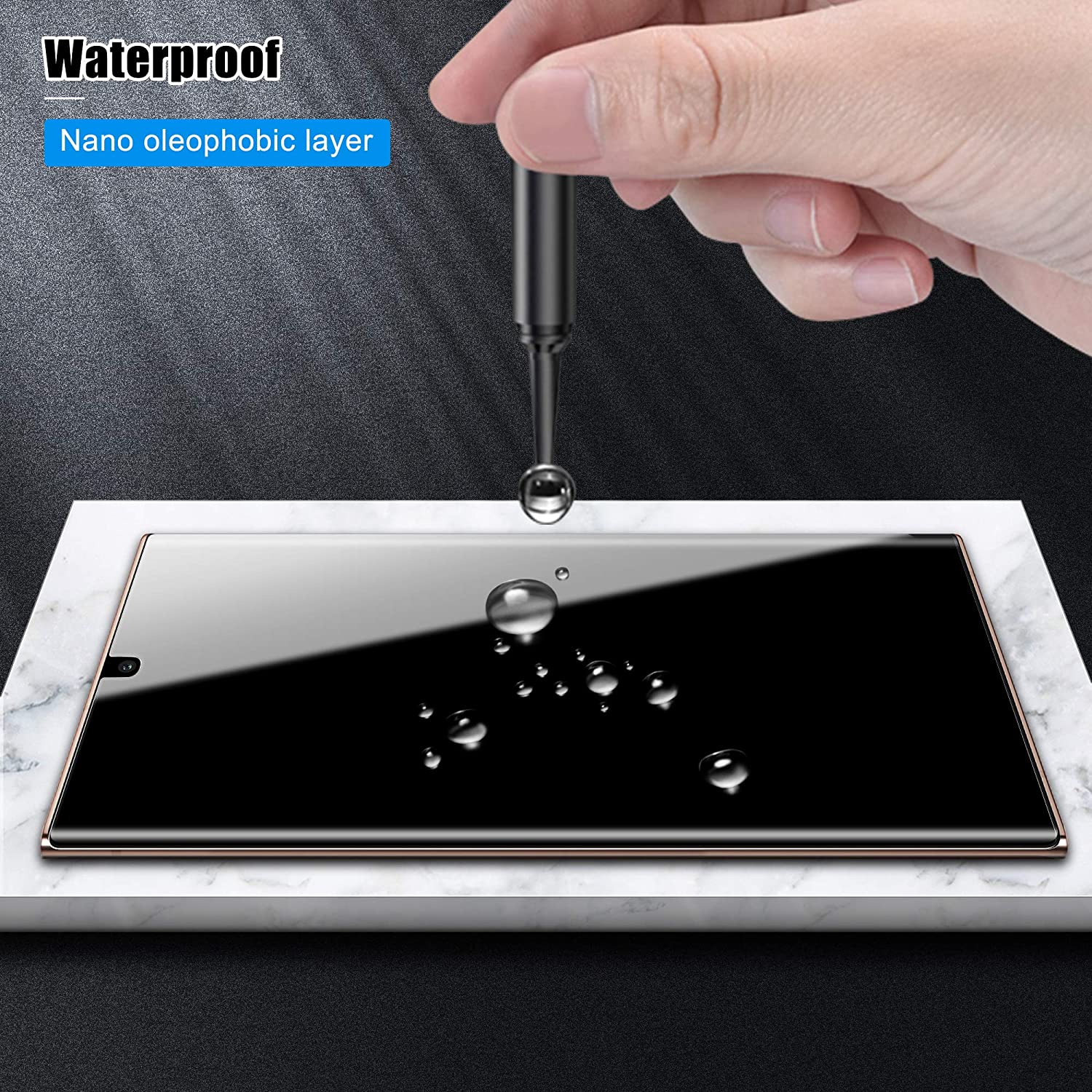 Miếng dán màn hình chống trầy cho Samsung Galaxy Note 20 Ultra hiệu Vmax - hàng nhập khẩu