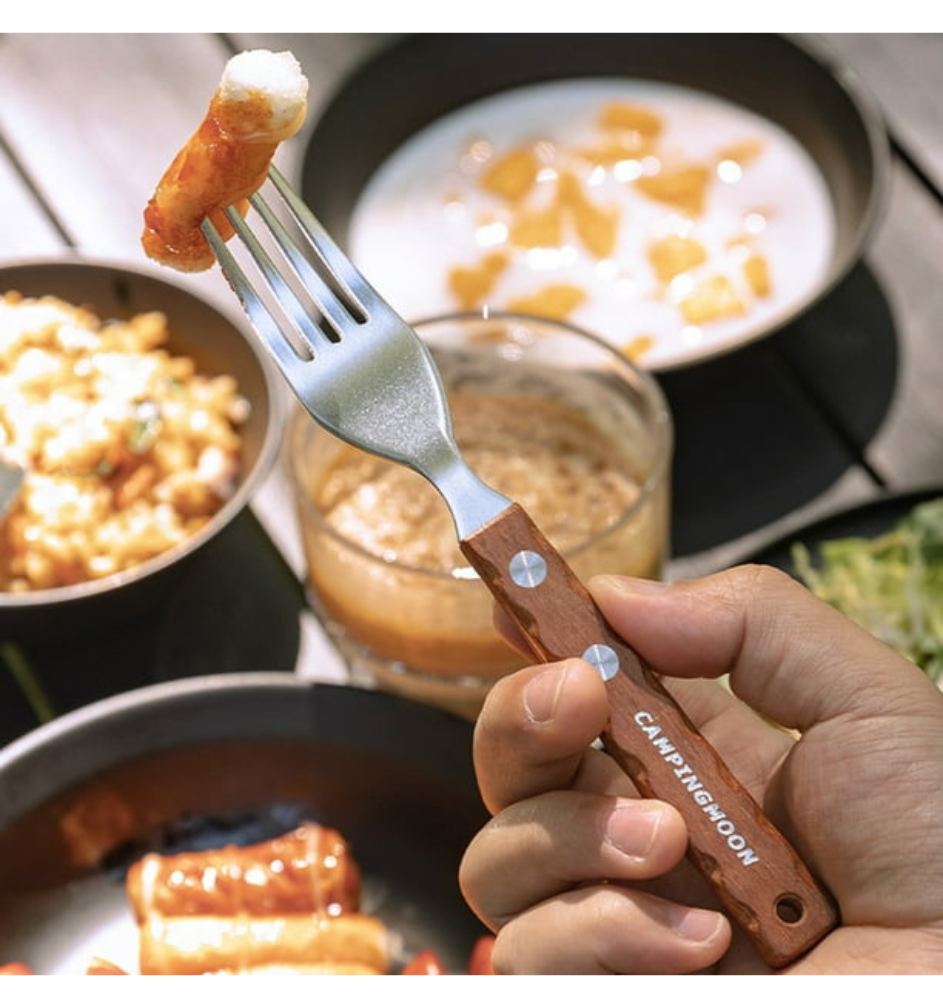 Bộ muỗng nĩa inox Campingmoon CS-23