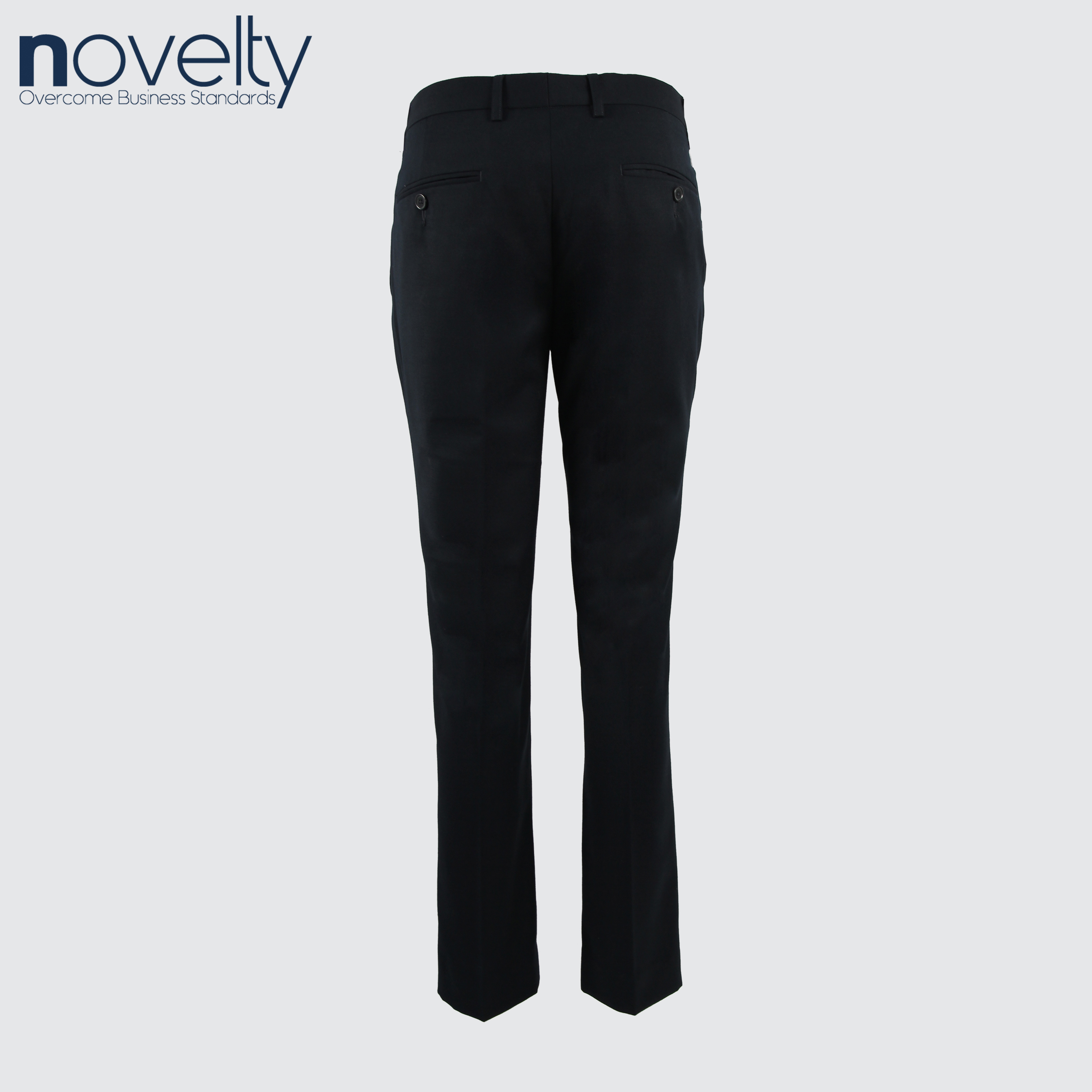 Quần tây nam 0Ply Novelty màu xanh đen Slim fit NQTMMDNTRF2202920
