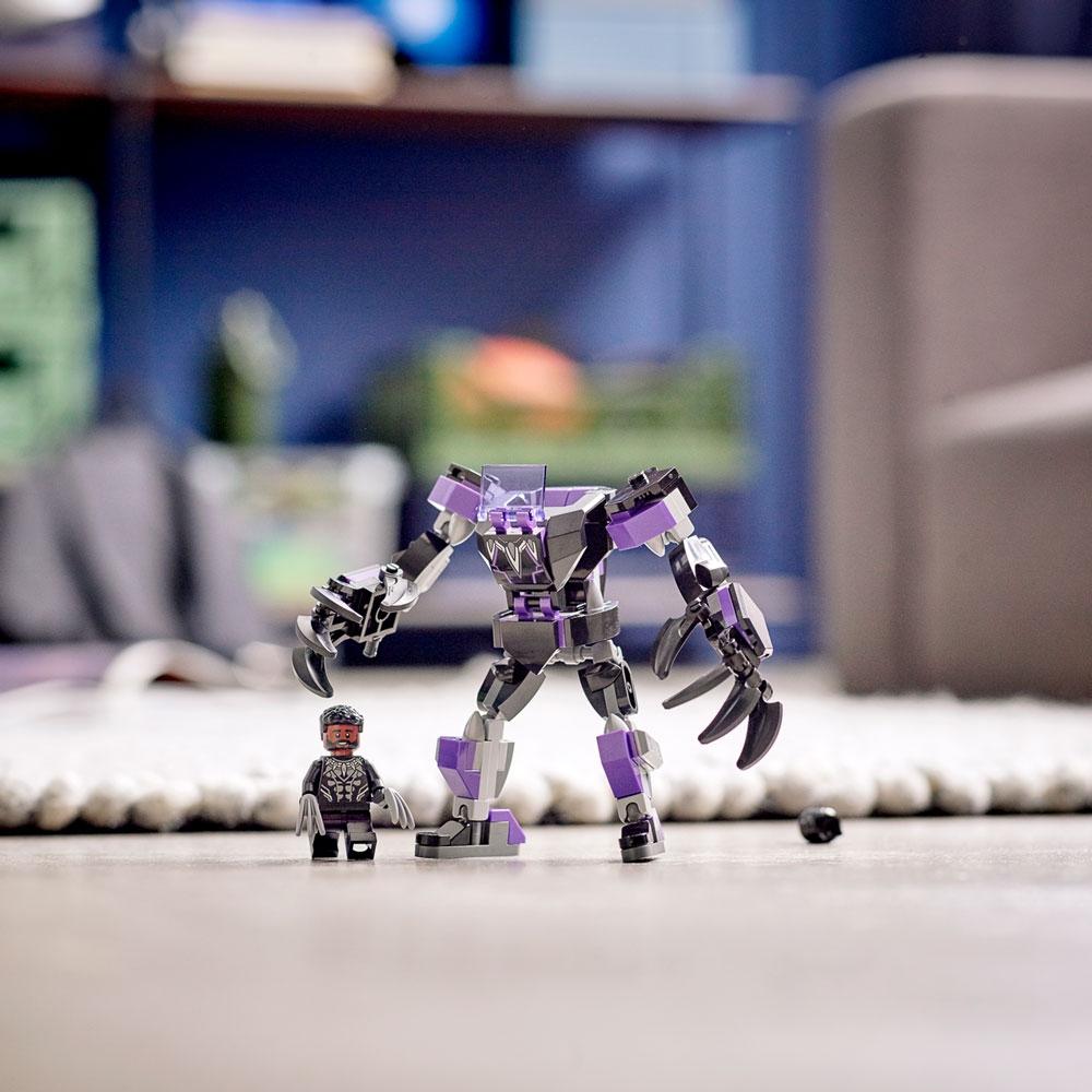Đồ Chơi Lắp Ráp Lego Marvel 76204 - Black Panther Mech Armor