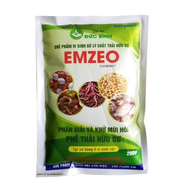 CHẾ PHẨM VI SINH XỬ LÝ PHẾ THẢI HỮU CƠ EMZEO AN TOÀN CHO CON NGƯỜI