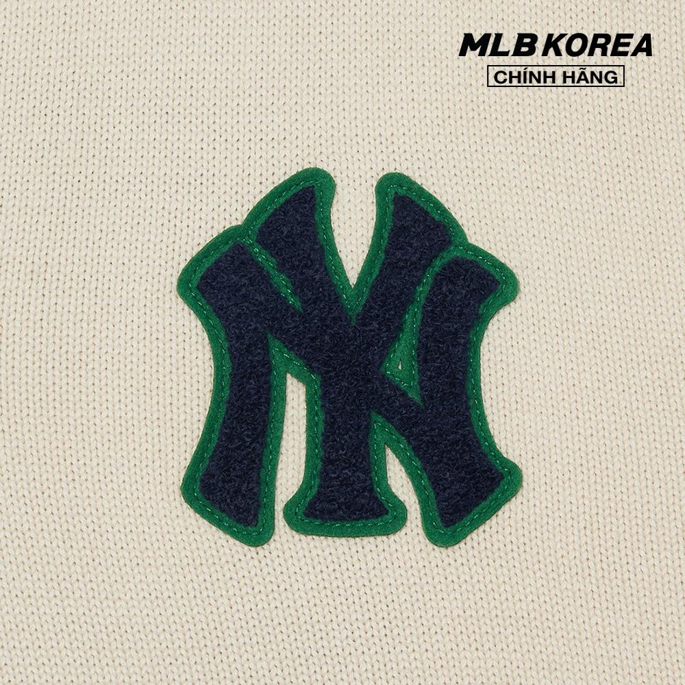 MLB - Áo sweater phom suông tay dài cổ V thời trang 3AKPV0131-50CRS