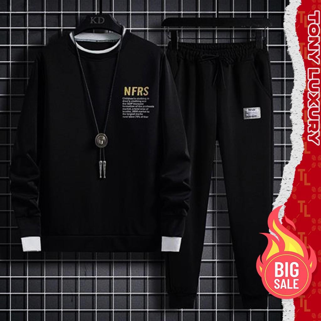 Bộ Nỉ Bông Nam Hàn Quốc Siêu Ấm , Không Bai Xù, Không Phai Màu CÓ BIG SIZE