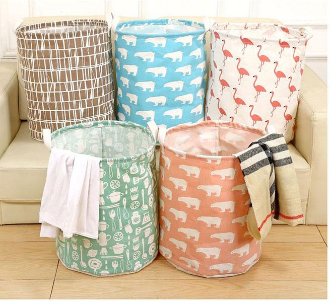 Sọt Vải Đựng Quần Áo Hình Thú
