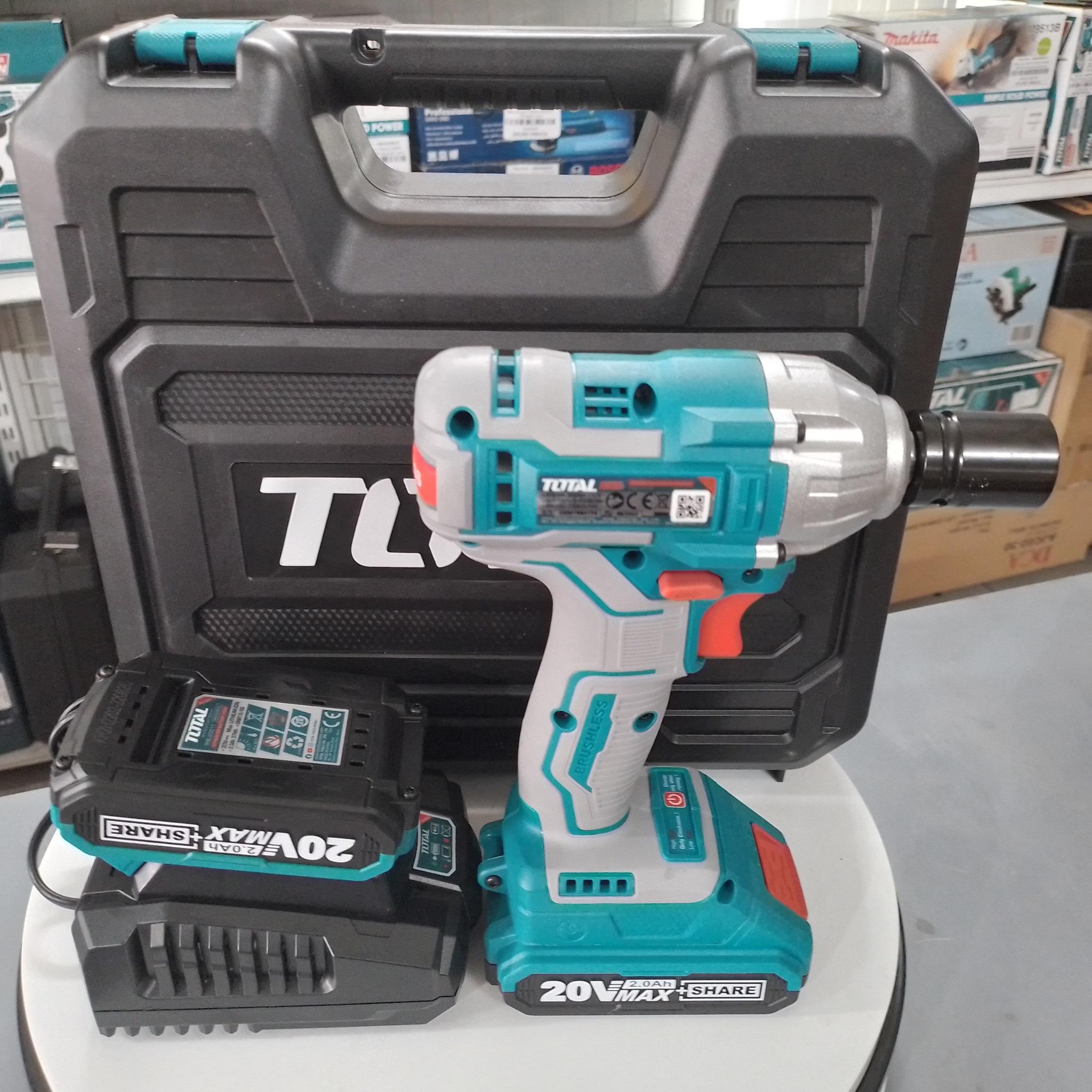 MÁY SIẾT BULOONG DÙNG PIN 20V TOTAL TIWLI2038 - HÀNG CHÍNH HÃNG