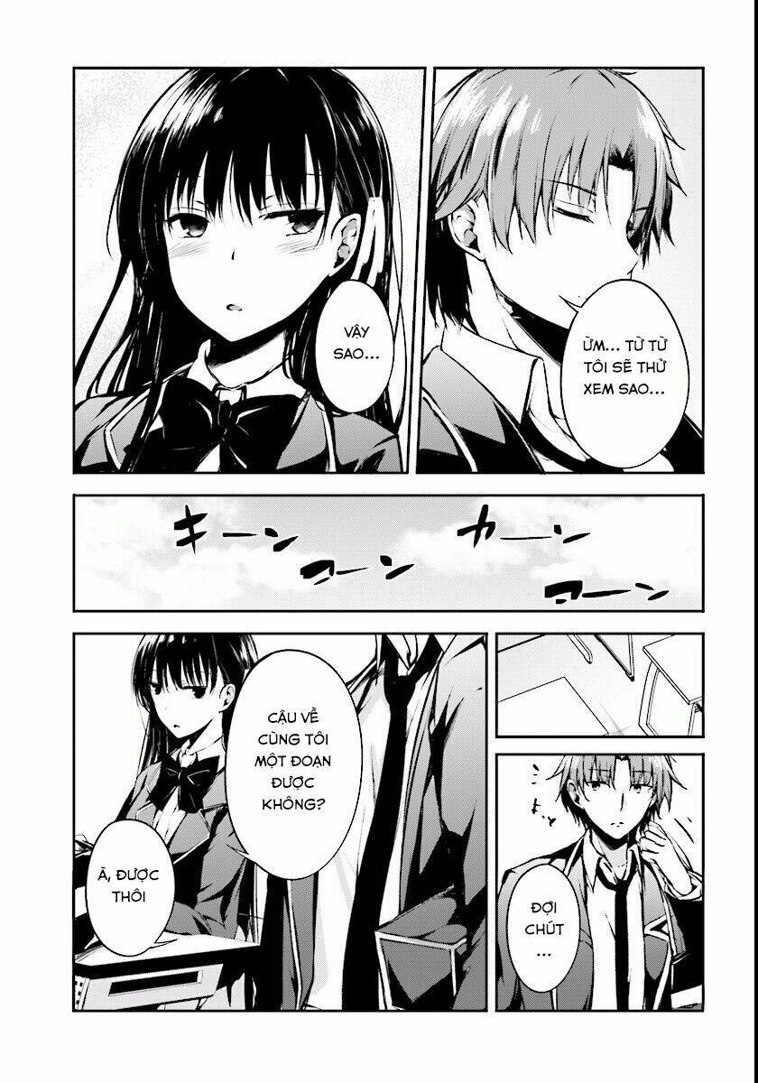 chào mừng đến với lớp học thượng đẳng: √horikita chapter 2 24