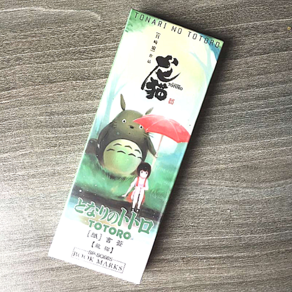 Hộp 32 Bookmark Đánh Dấu Sách Anime Totoro