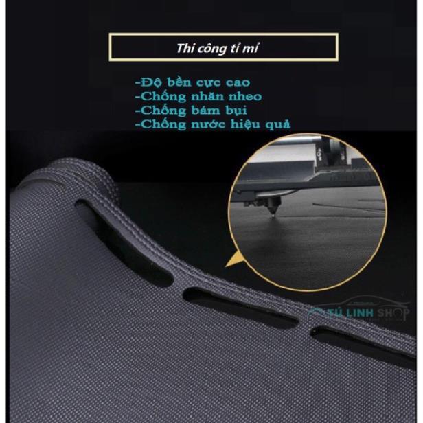 Thảm taplo da vân cacbon dành cho dòng xe mitsubishi xpander 2019