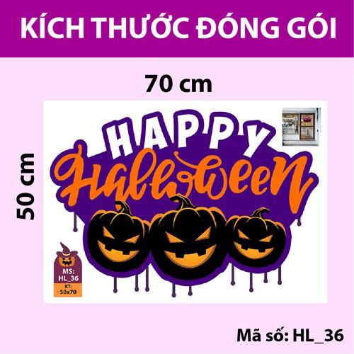 Decal trang trí Halloween 2020 số 3