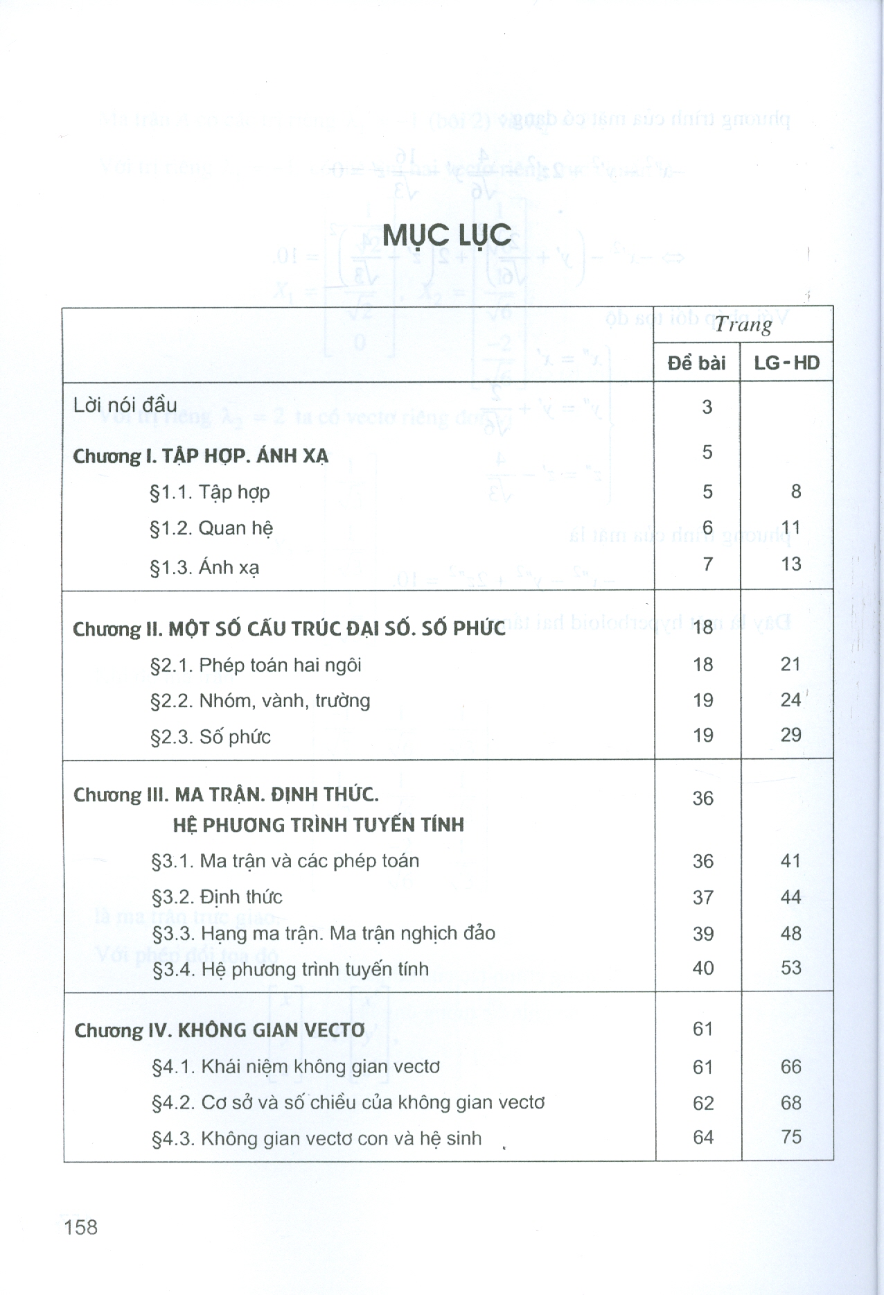 Bài Tập Toán Học Cao Cấp - Tập 1 - Đại Số Và Hình Học Giải Tích