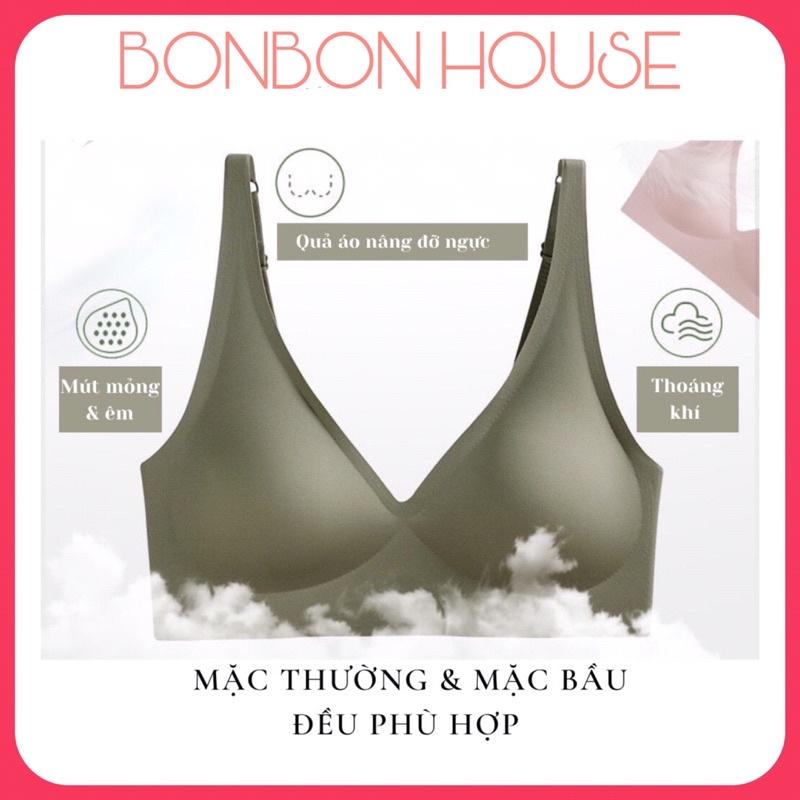 Áo Ngực Su Non Siêu Nhẹ Không Gọng Chống Chảy Xệ