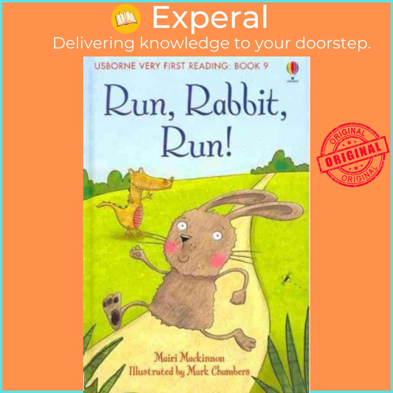 Hình ảnh Sách - Run Rabbit Run by Mairi Mackinnon (UK edition, hardcover)