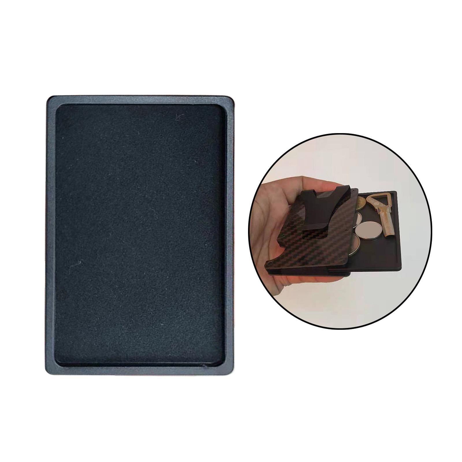 Coin Tray, Wallet Coin Storage Tray, Coin Organizer for Wallet Case Purse Card Holder, Coin Holder Case for Men Women