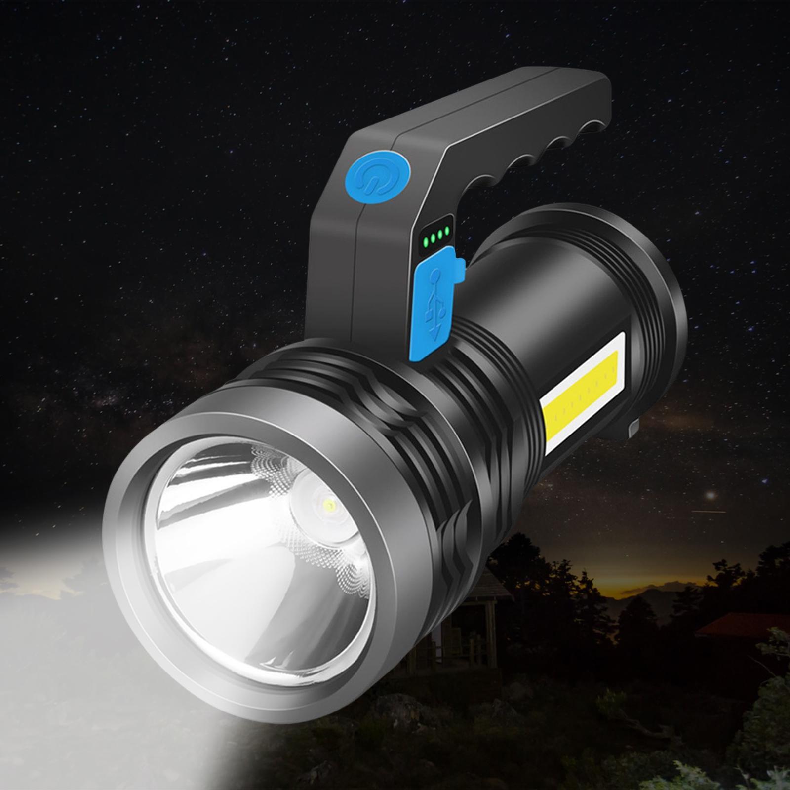 Super Bright Searchlight Handheld Portable USB Rechargeable