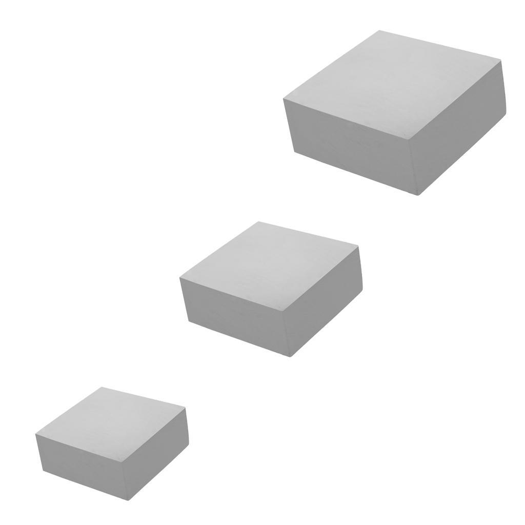 Solid Metal Bench Block Jewelers Silversmiths Anvil Flat Square