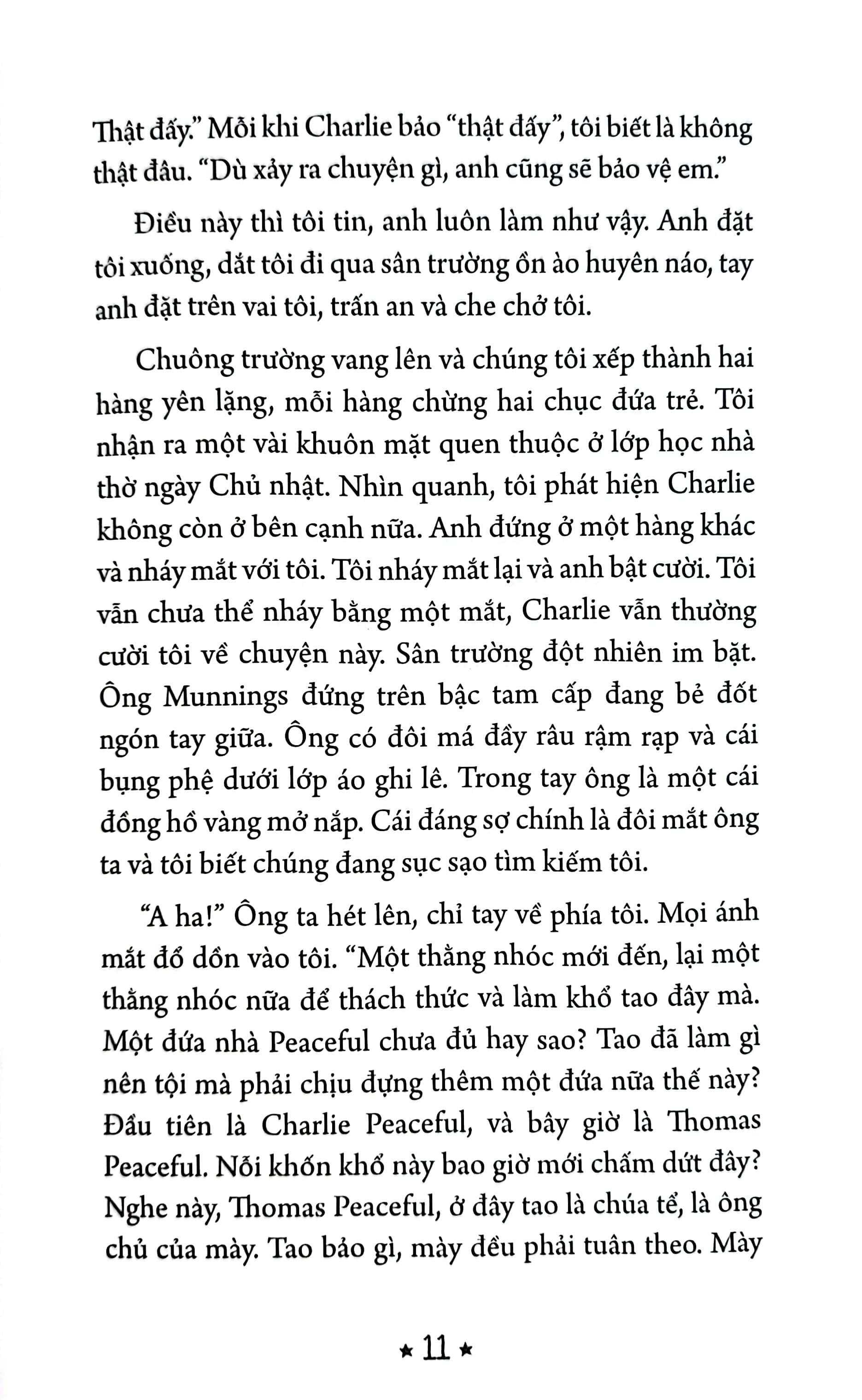 Binh Nhì Peaceful (Giải Thưởng Văn Học Blue Peter)