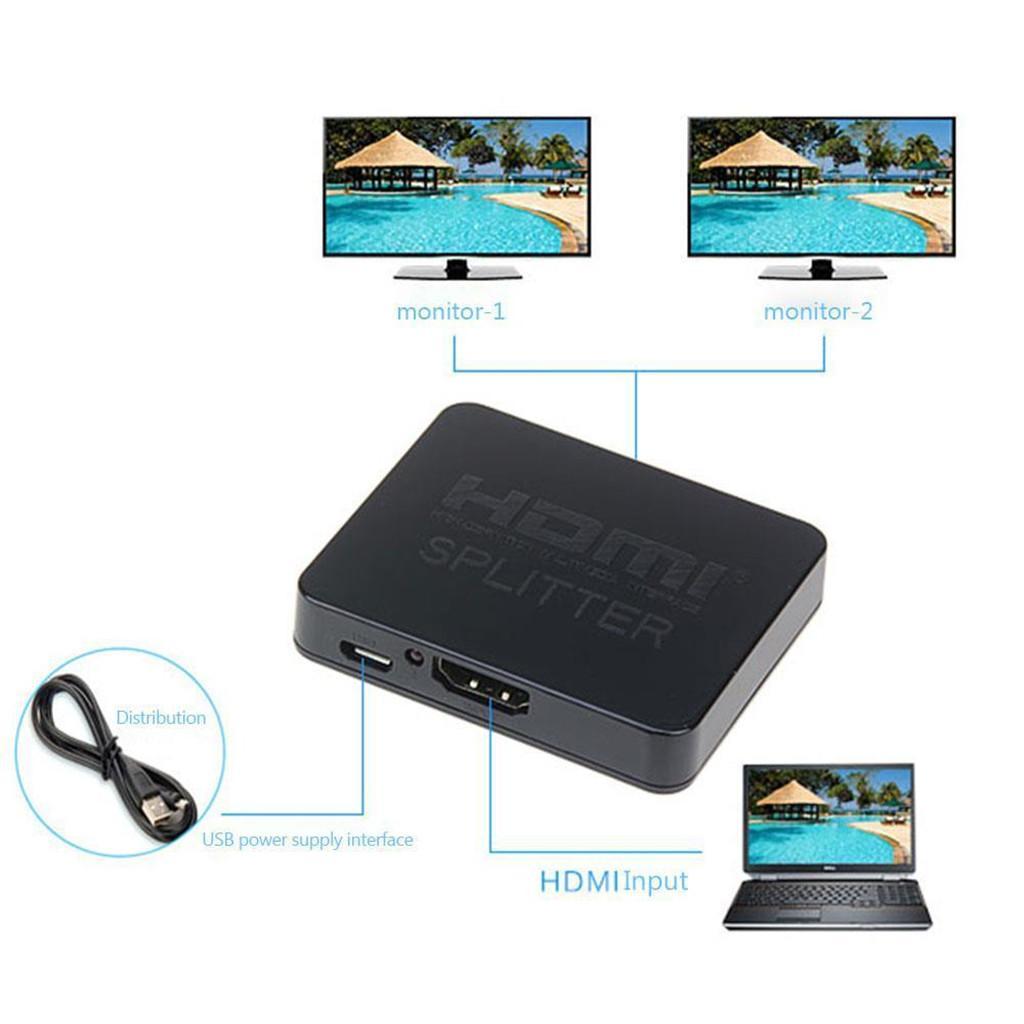 1080P  2 Port   Splitter Switcher 1x2 1  for HDTV PS3
