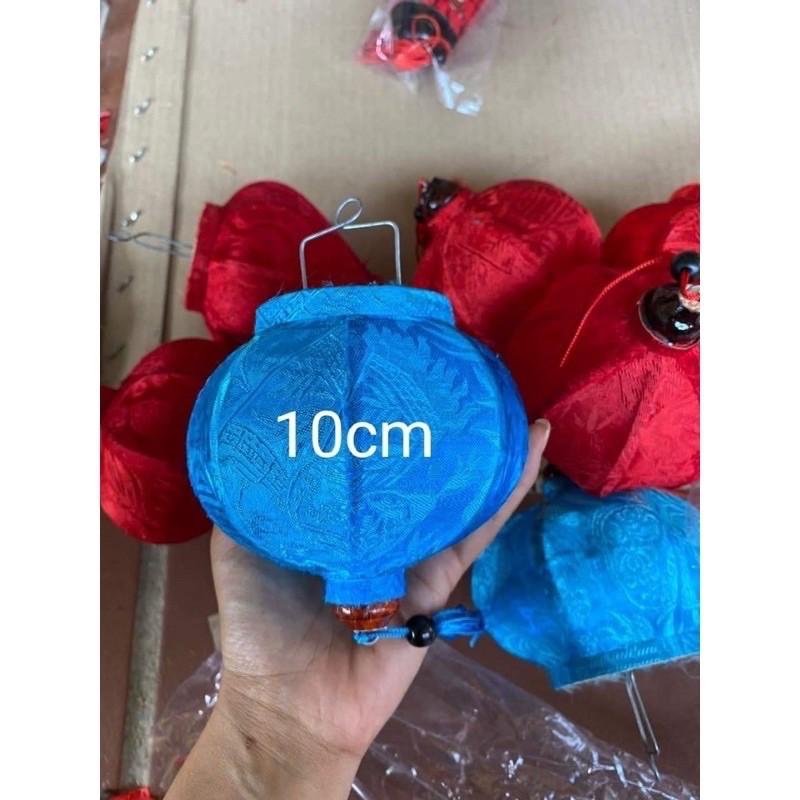 Đèn lồng nhí vải lụa tơ tằm (10cm