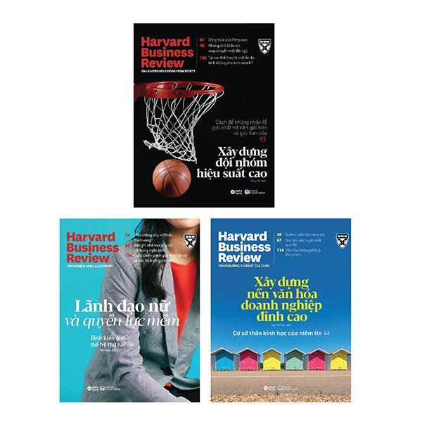 Bộ HBR Lãnh Đạo Và Văn Hóa Doanh Nghiệp (Bộ 3 Cuốn) - Bản Quyền