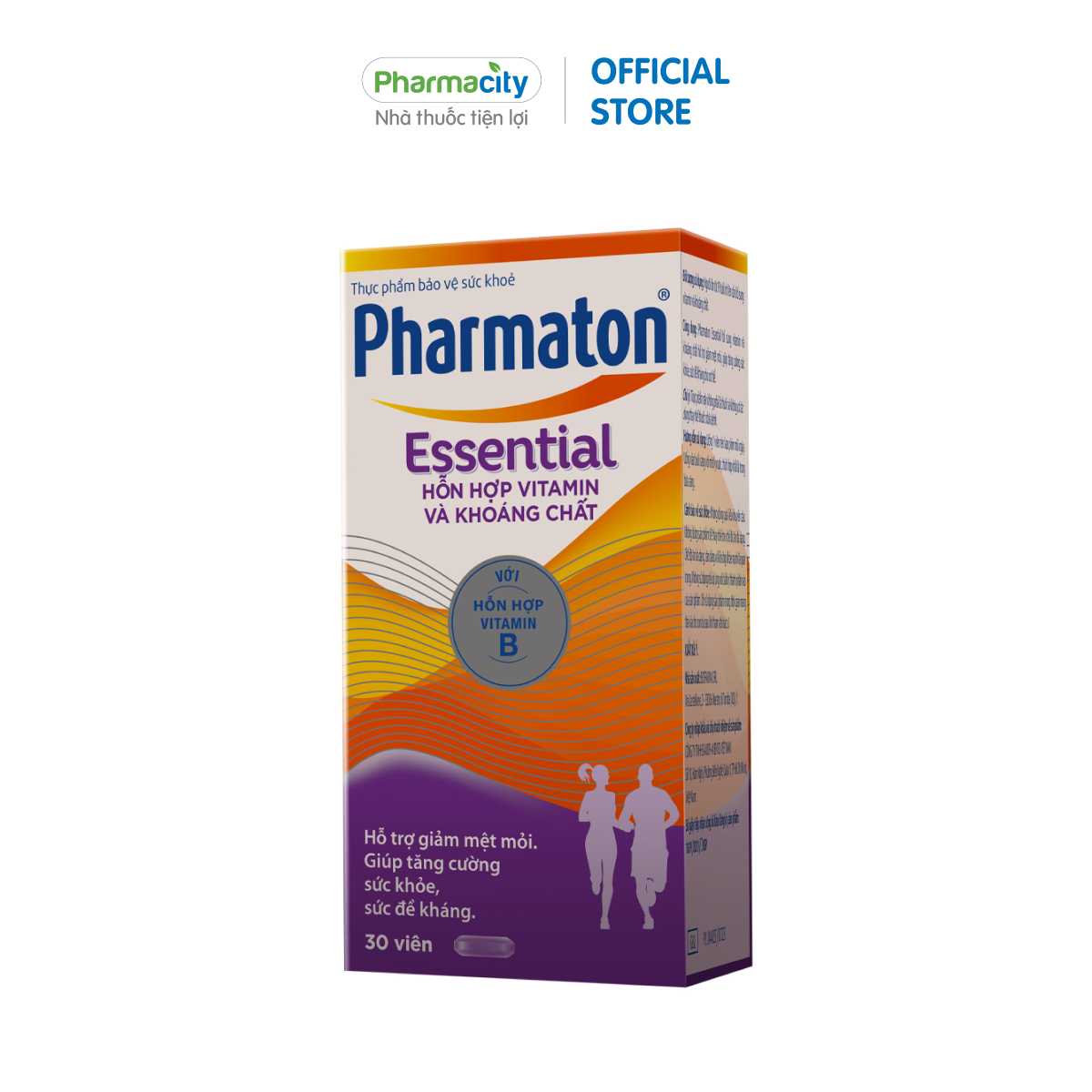 Viên uống bổ sung vitamin tổng hợp và khoáng chất Pharmaton Essential hỗ trợ đề kháng, giảm mệt mỏi