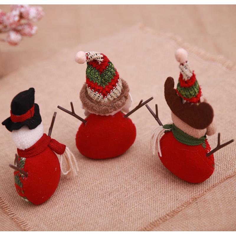 Christmas Knit Plush Doll Gift Toy Christmas Ornament Home Decor