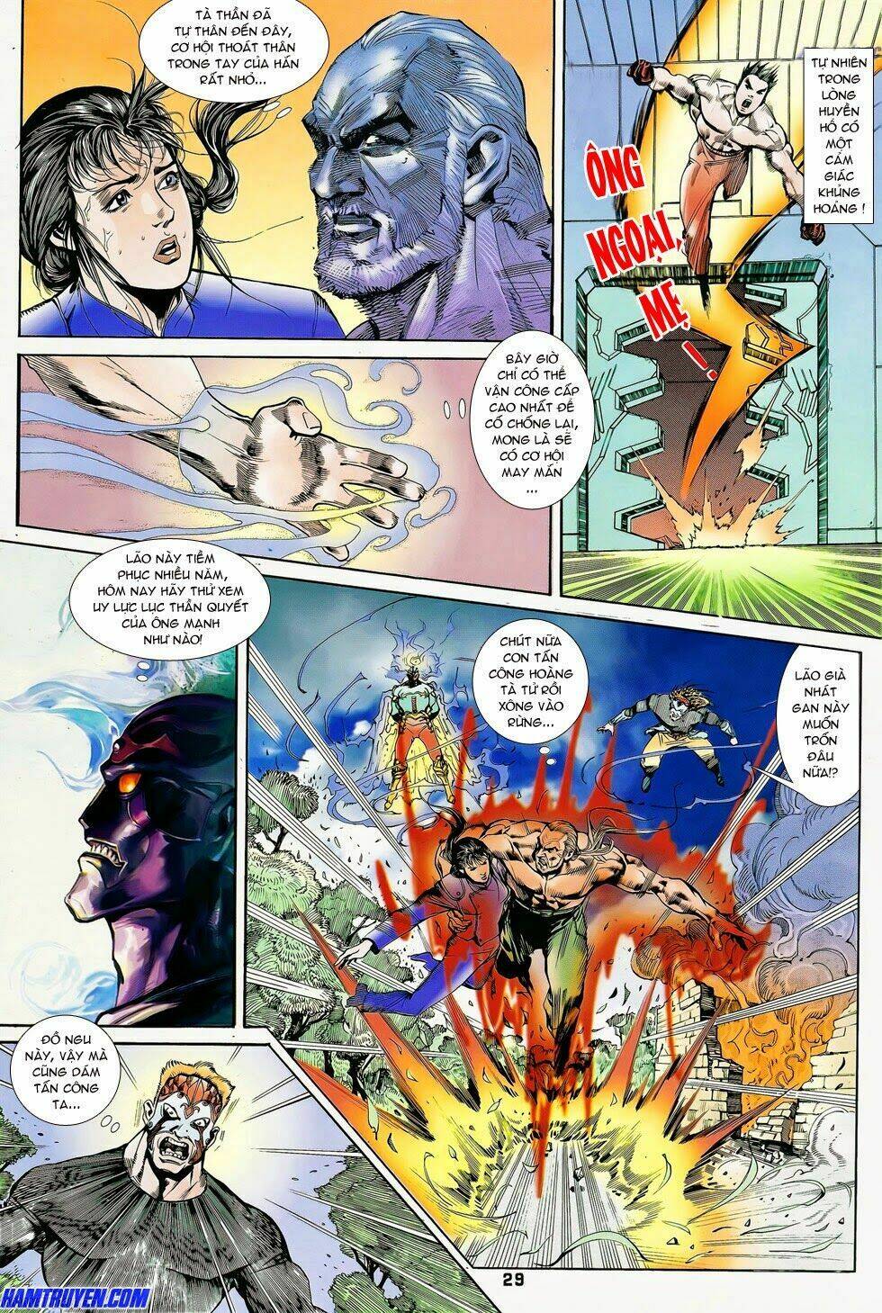 long hổ ngũ thế chapter 3 26