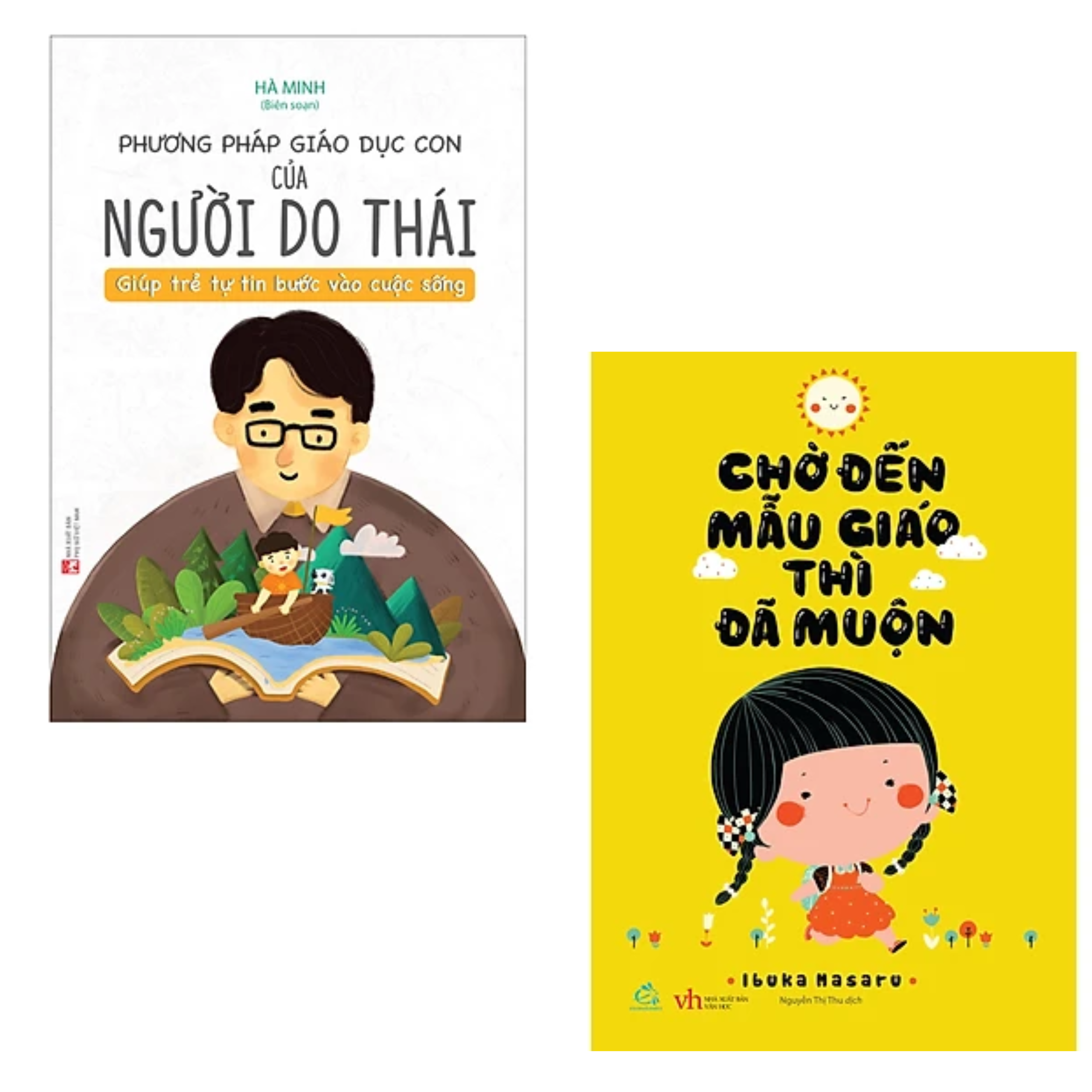 Combo 2 Cuốn Sách Làm Cha Mẹ Phương Pháp Giáo Dục Con Của Người Do Thái - Giúp Trẻ Tự Tin Bước Vào Cuộc Sống Chờ Đến Mẫu Giáo Thì Đã Muộn