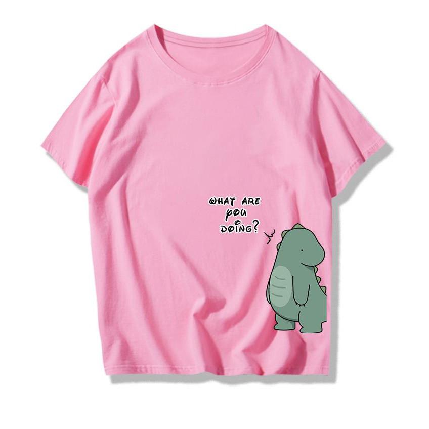 Áo Thun Khủng Long Xanh Form Rộng