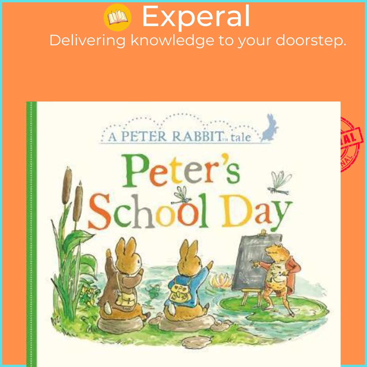 Sách - Peter's School Day : A Peter Rabbit Tale by Beatrix Potter (US edition, paperback)
