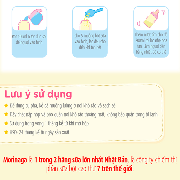 Combo 3 hộp sữa Morinaga số 2 Chilmil 850gr/ hộp - Nguyên tem, nguyên đai