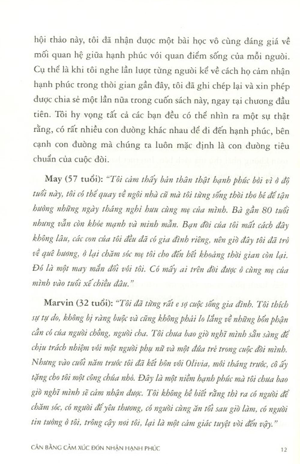 Cân Bằng Cảm Xúc - Đón Nhận Hạnh Phúc