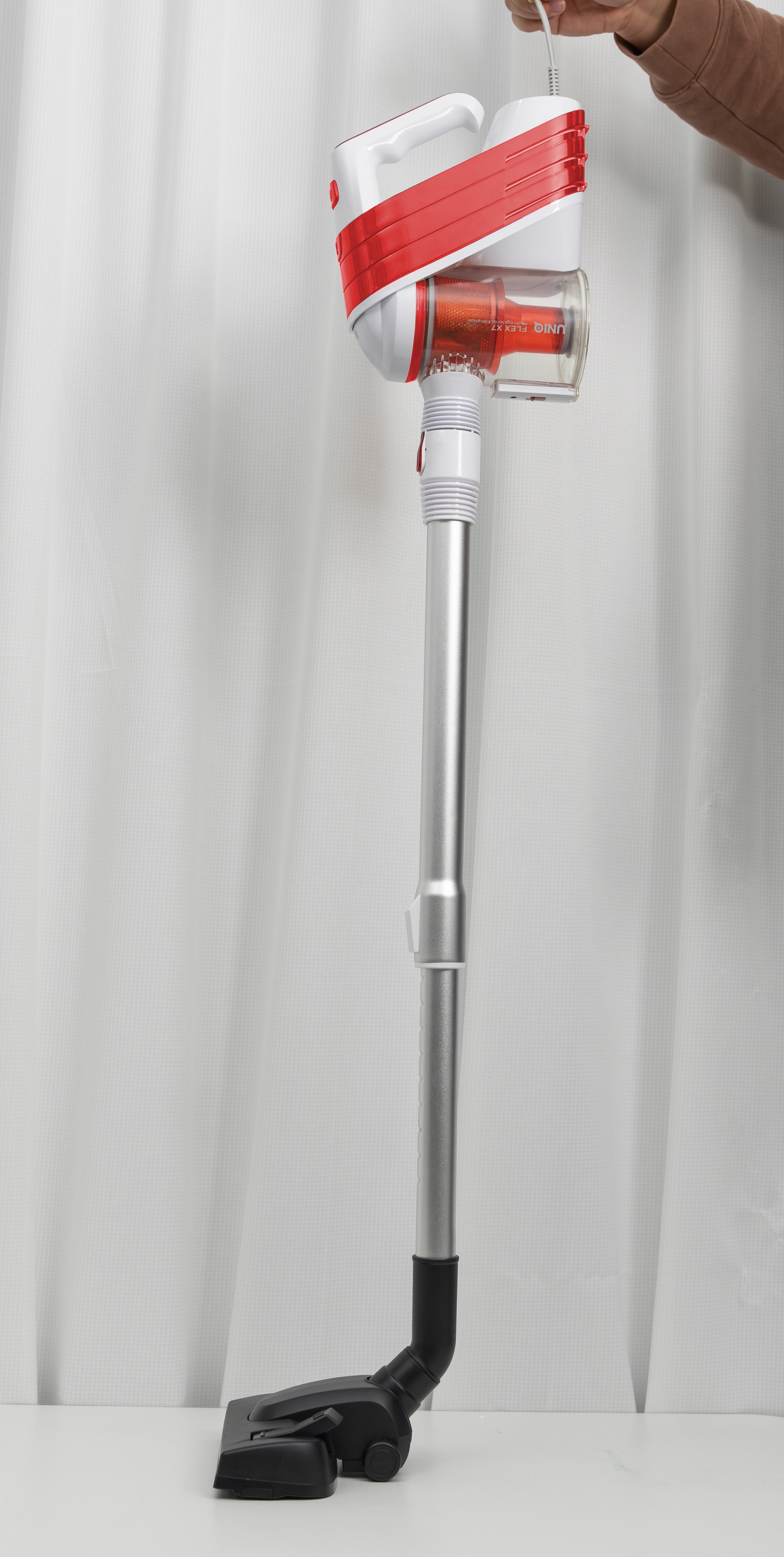 Máy Hút Bụi Cầm Tay UNIQ Flex X7 Đa Năng Gia Đình Mini Dây Dài 5m Hút Giường Đệm Nệm Sofa Xe Hơi Lực Hút Mạnh - Hàng Chính Hãng