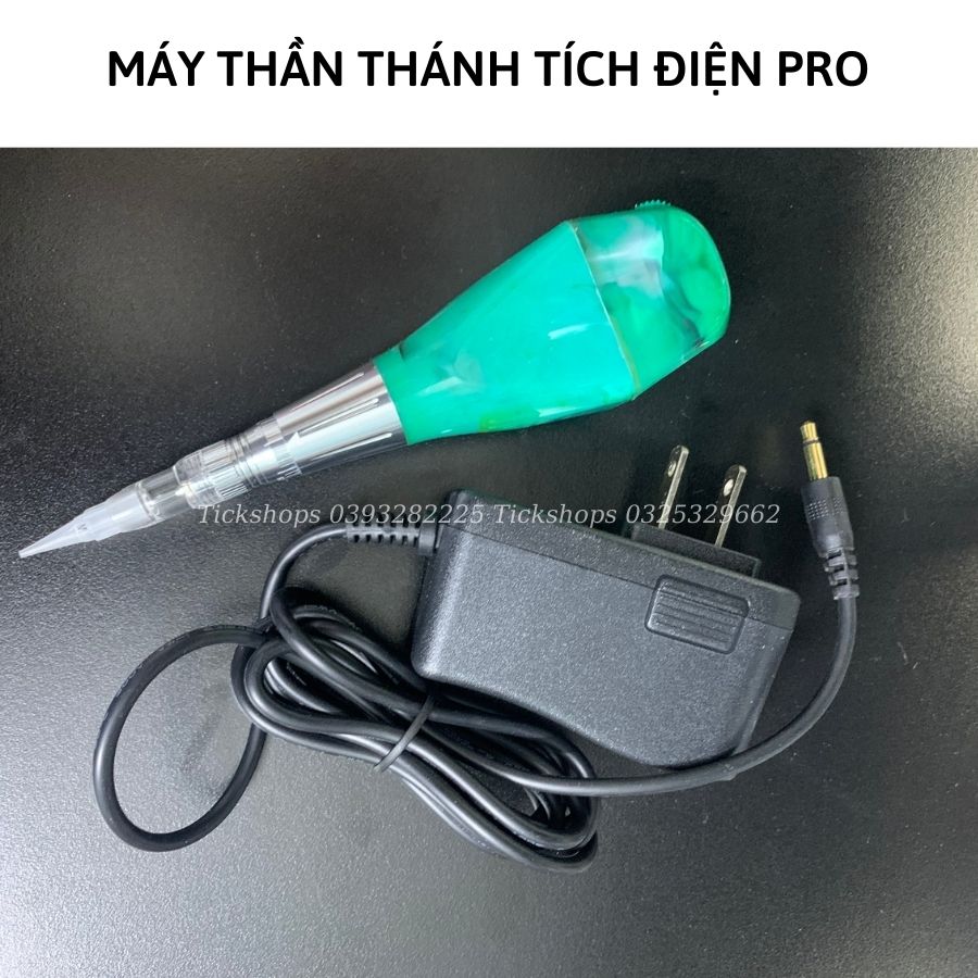 Máy phun xăm thần thánh tích điện Pro phun tạo hạt chỉnh tốc độ