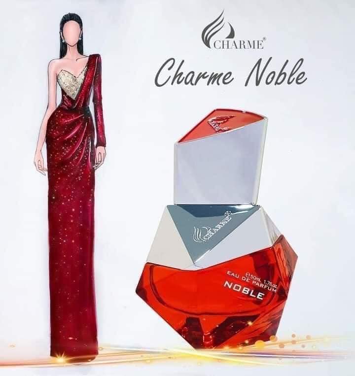 Nước hoa nữ lưu hương lâu, Charme Noble, chiết xuất hoa cam, ngọt ngào, quyến rũ, đầy sức hút, 50ml