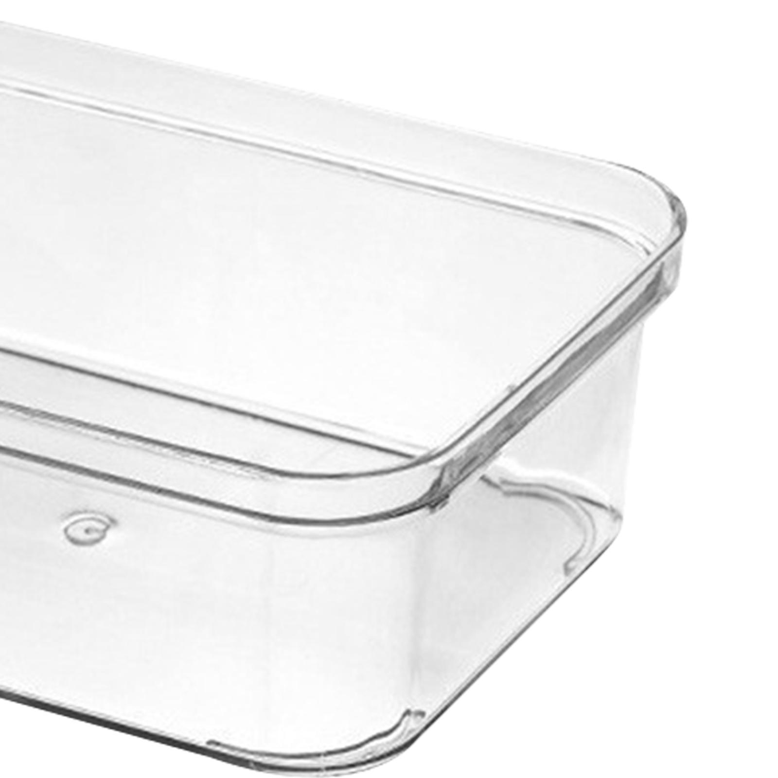 Vanity Drawer Organizer Tray Clear Drawer Organizer for Shelf Gadgets Makeup