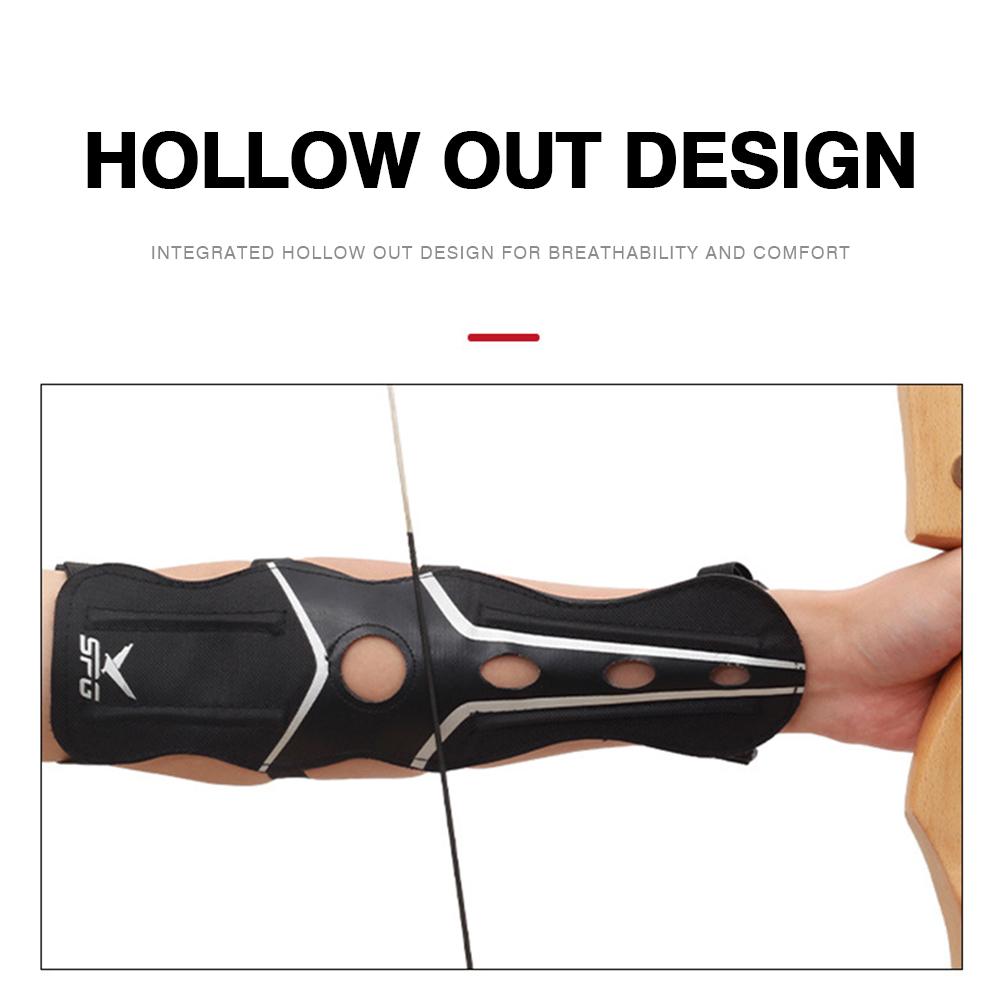 1-4PCS Bắn cung bảo vệ cánh tay bảo vệ nhẹ Nylon cẳng tay tay áo Điều chỉnh dây đeo thoải mái Phụ kiện đào tạo bền bỉ Color: 2Pcs Blue